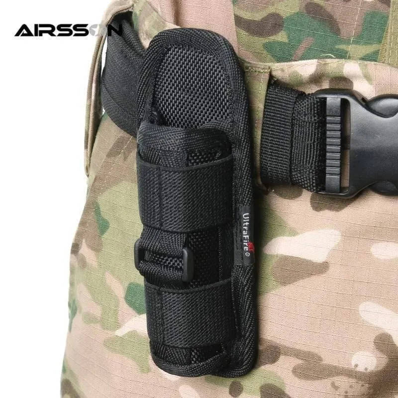 360 Degrees Rotatable Tactical Flashlight Holster