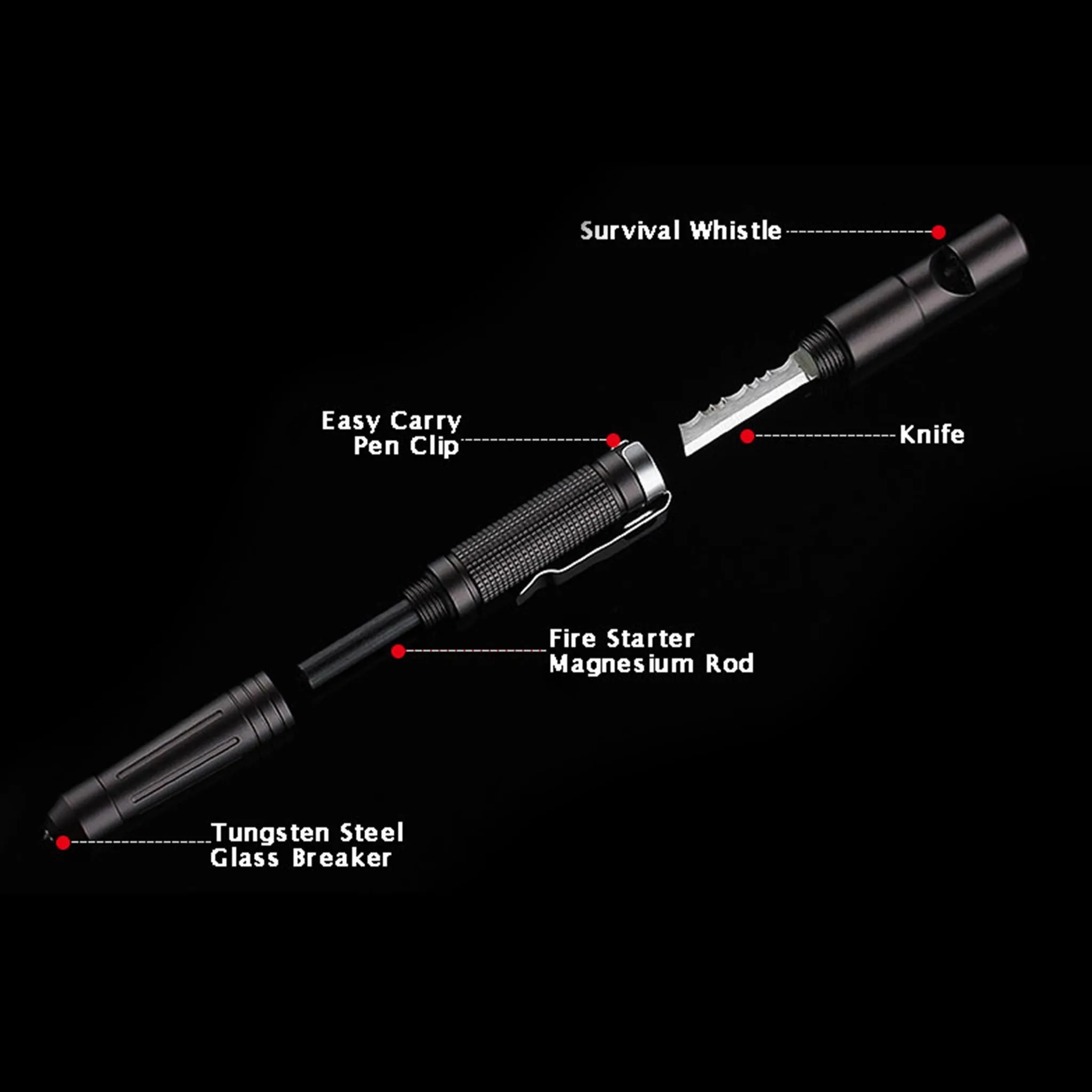 4-in-1 Survival Tool
