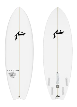 421 Fish 5'6" x 20.5 X 2.3 - 30.00L, Dove, 4x  Futures Fin Boxes, PU - ID:926336