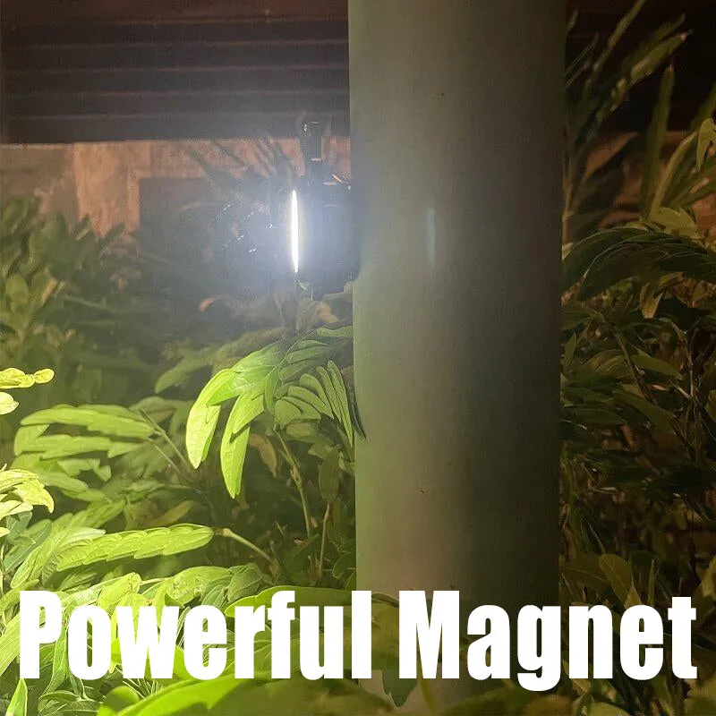 800 Lumens Rechargeable EDC Flashlight With Magnetic