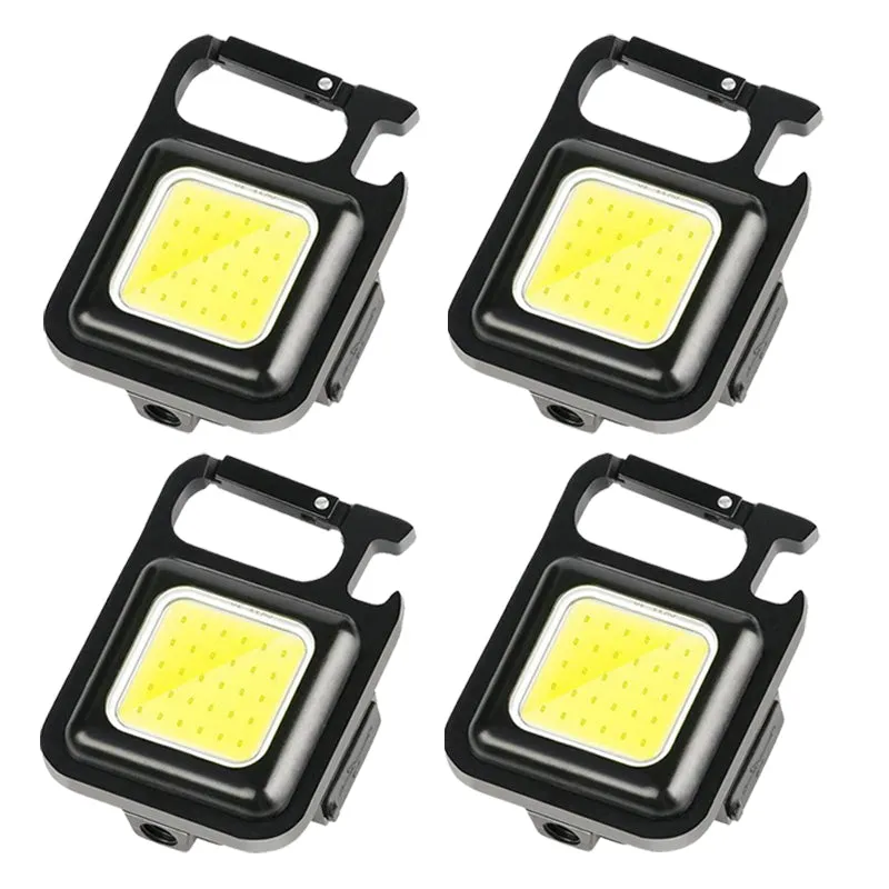 800 Lumens Rechargeable EDC Flashlight With Magnetic