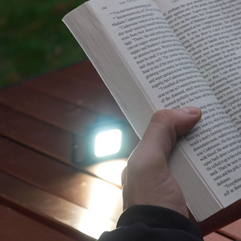 800 Lumens Rechargeable EDC Flashlight With Magnetic
