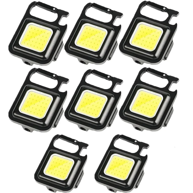800 Lumens Rechargeable EDC Flashlight With Magnetic