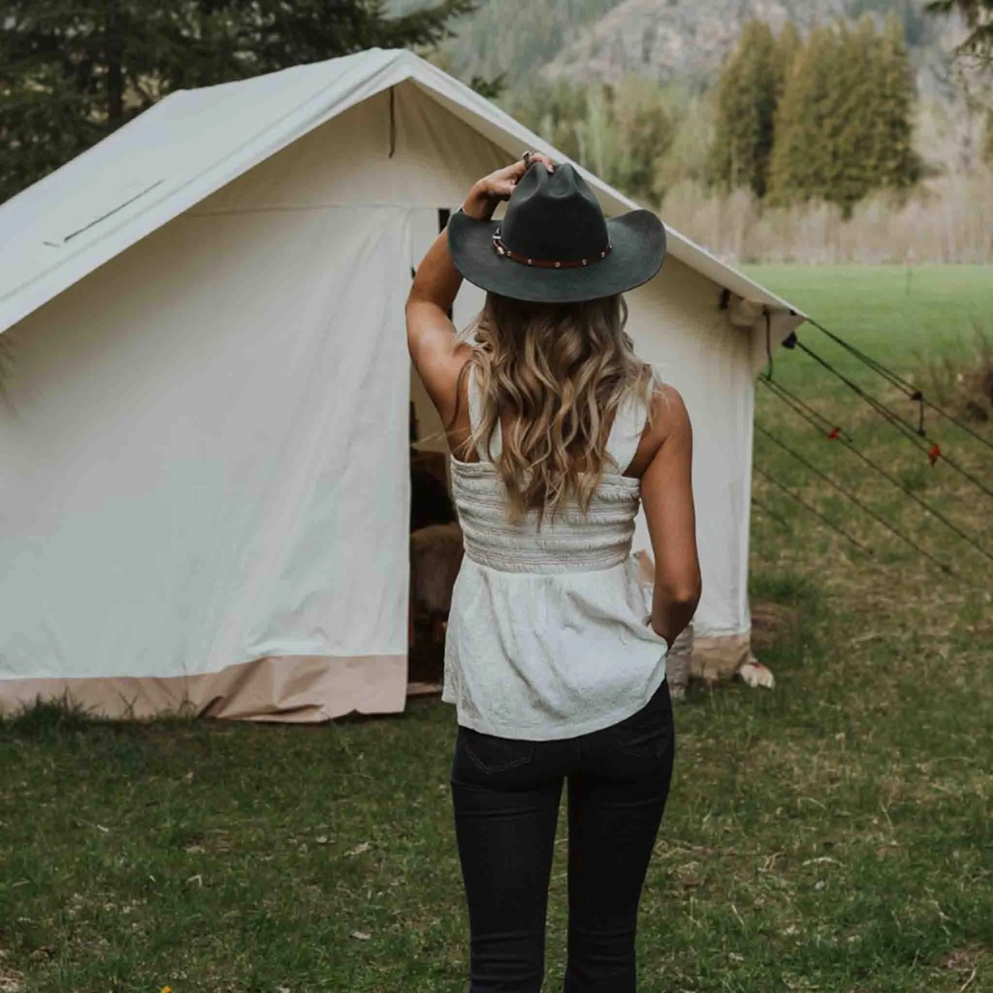 ALPHA 10'x12' CANVAS WALL TENT