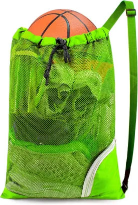 BeeGreen Drawstring Backpack for Men Women Athletic Gym Sports Workout Beach Swim