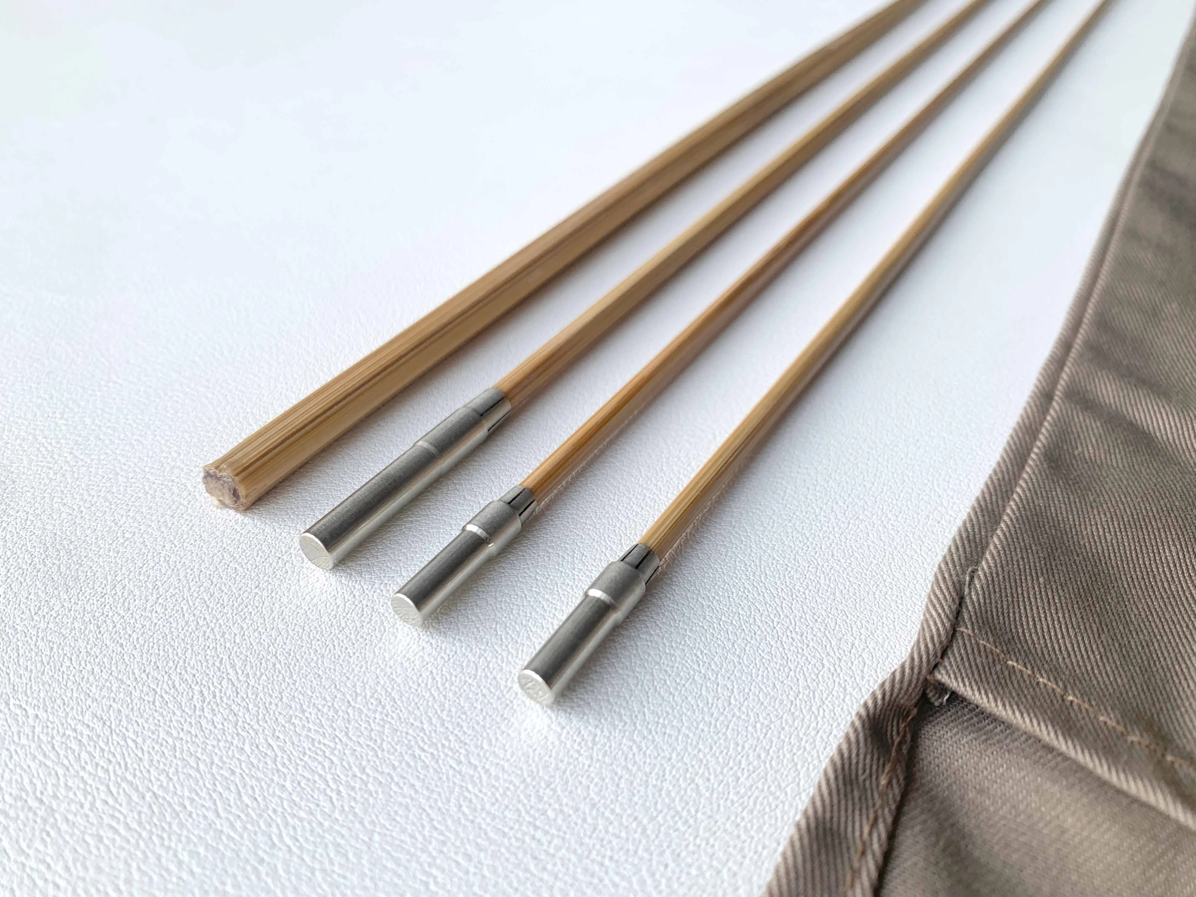 Cattanach 7ft 2pc 4wt Bamboo Fly Rod Blanks Ferruled/Unferruled