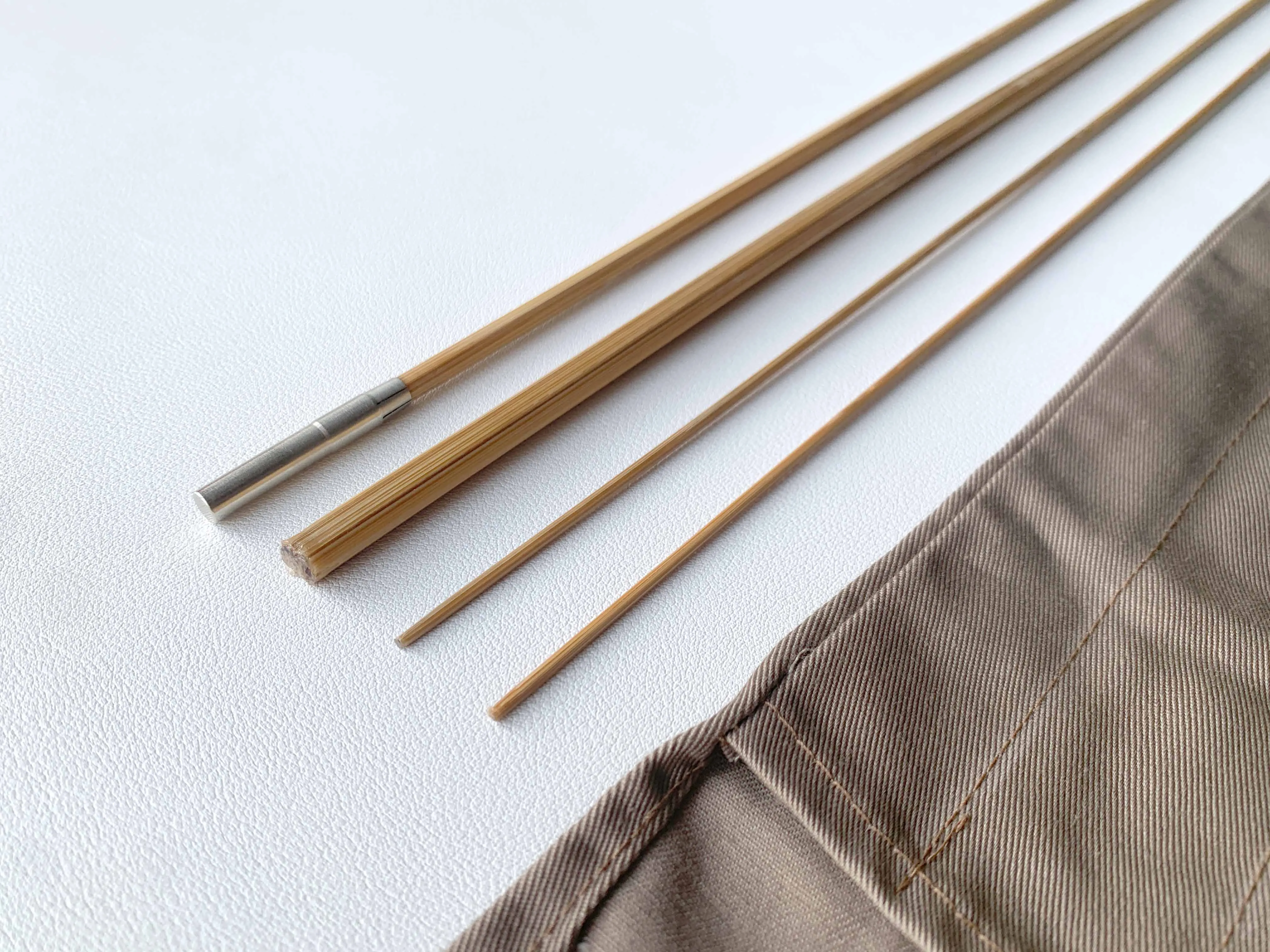 Cattanach 7ft 2pc 4wt Bamboo Fly Rod Blanks Ferruled/Unferruled