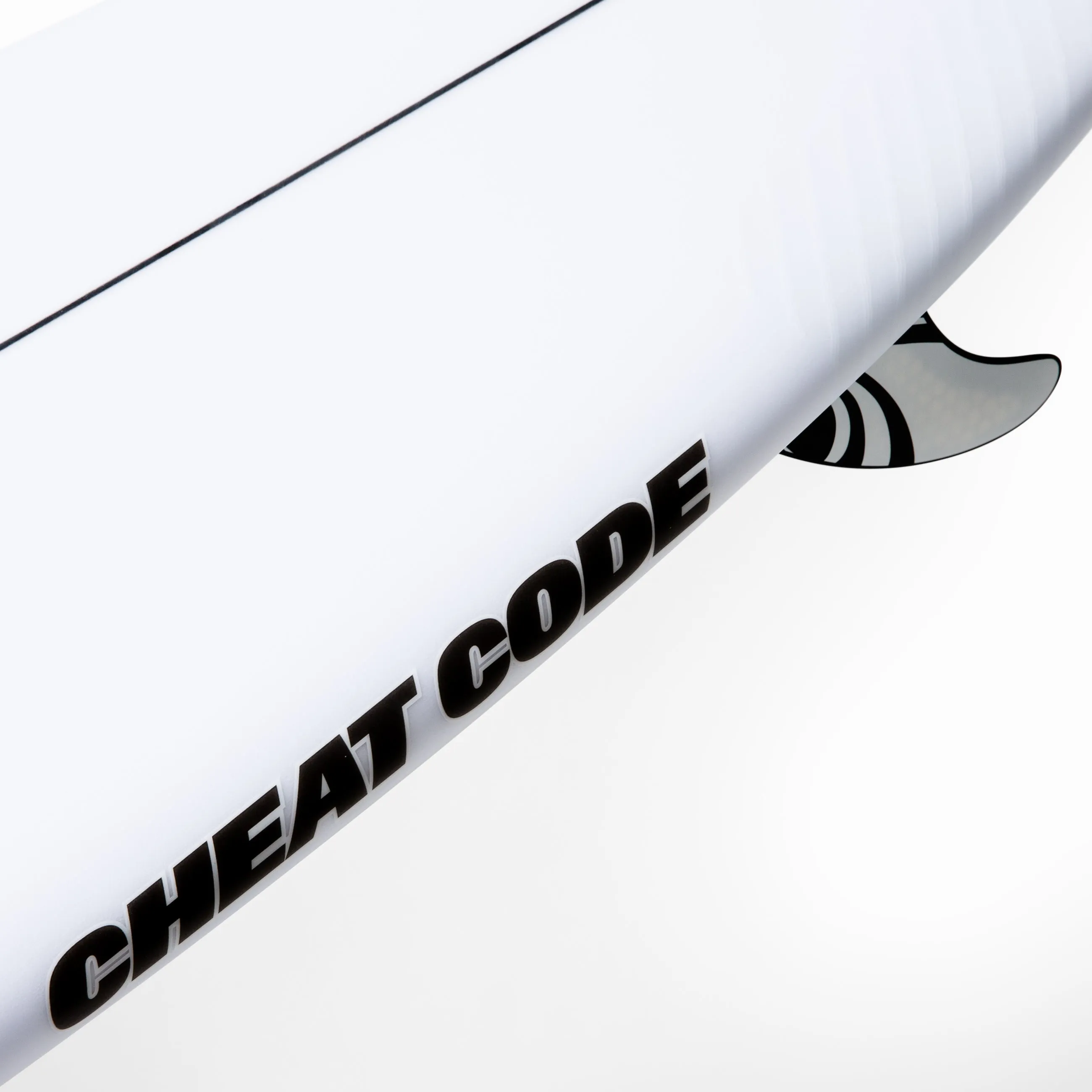 CHEAT CODE 5'4" x 19.0 X 2.37 - 25.75L, Squash, 3x  FCS 2 Fin Boxes, PU - ID:876140