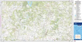 Dunoon 9540-1S Topographic Map 1:25k