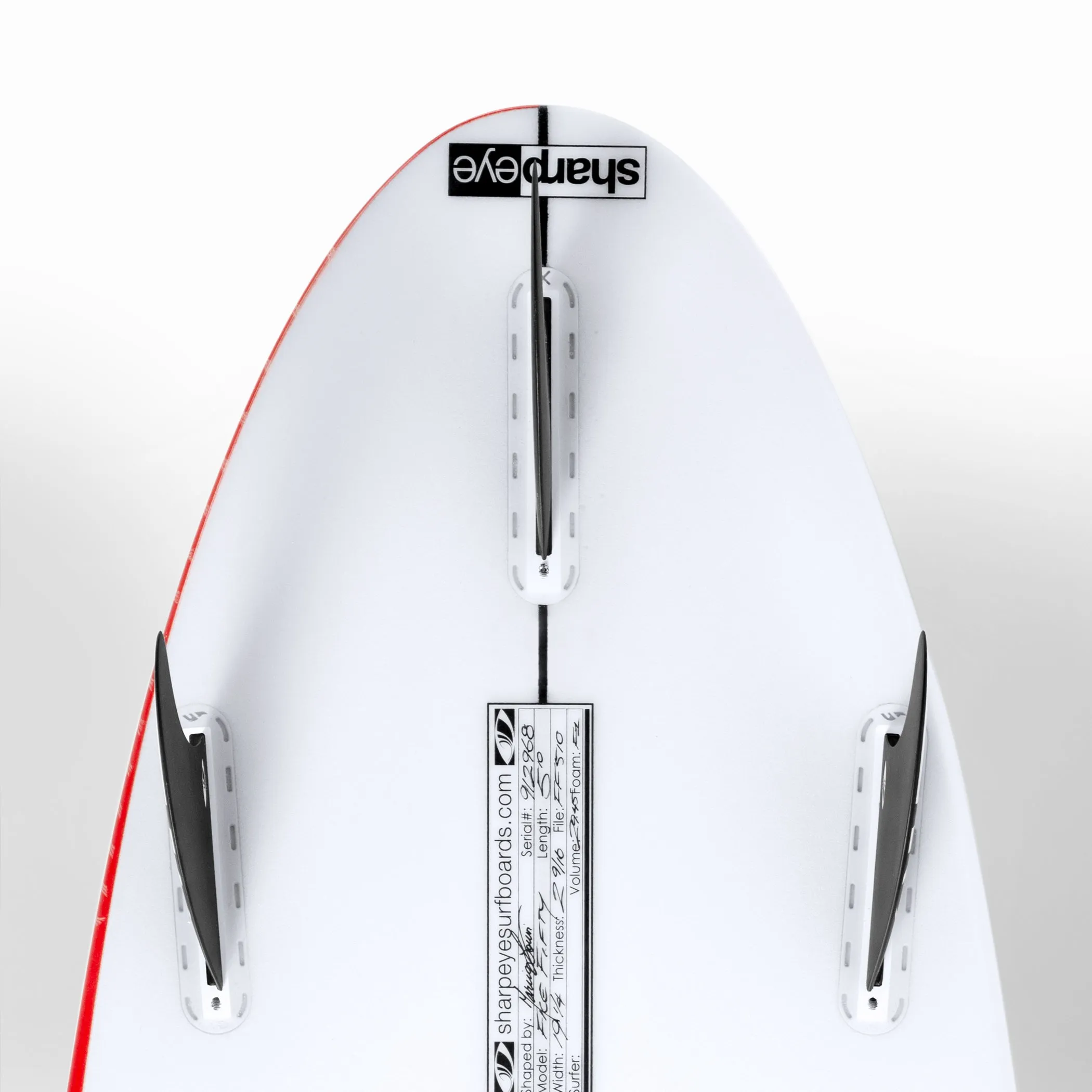 FILE FIFTY 5'11" x 19.0 X 2.5 - 28.50L, Round, 3x  FCS 2 Fin Boxes, PU - ID:934202