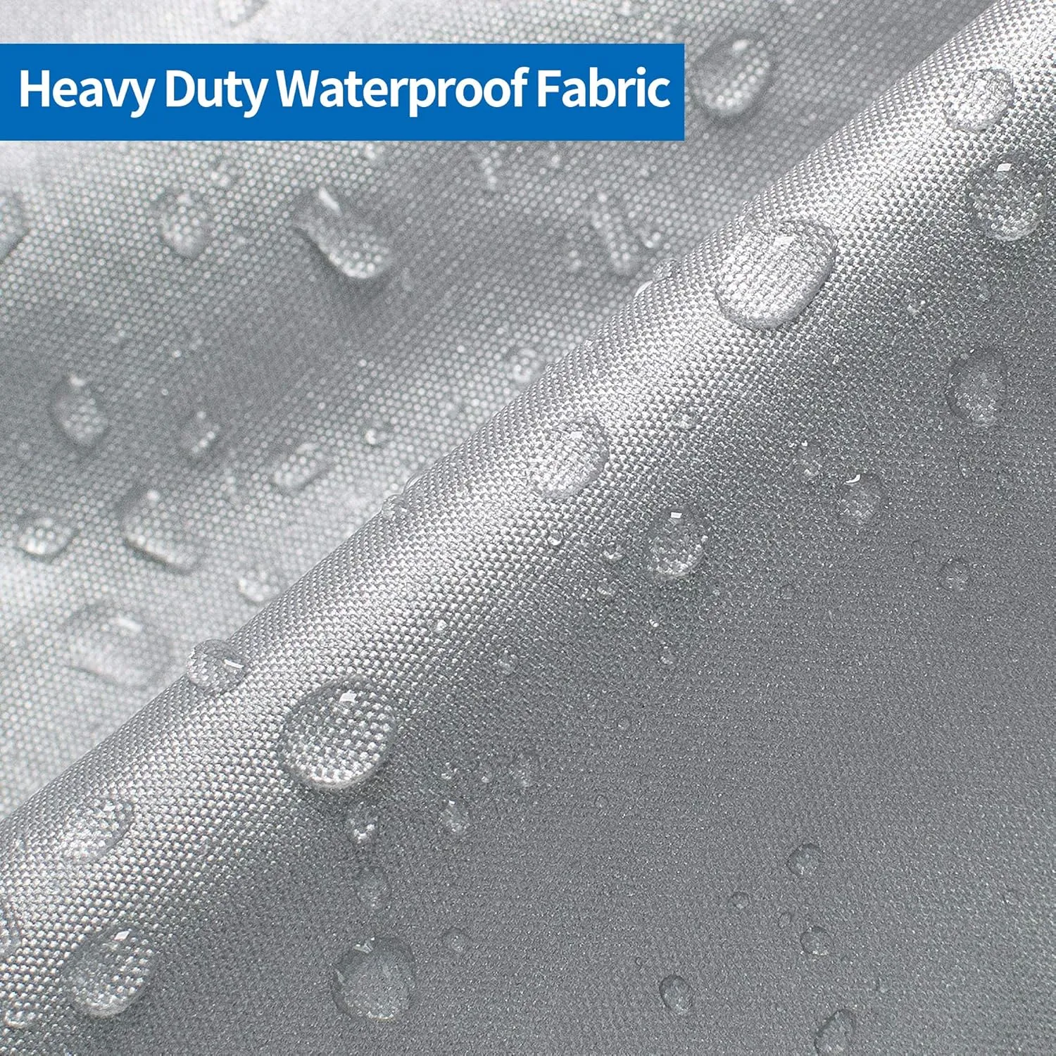 i Cover Kayak, Outdoor Storage Heavy Duty Waterproof, UV Resistant Boats Covers Fits 15.3-16.5ft Kayaks, Canoes, SUP, Paddle Board, and Fishing Boat