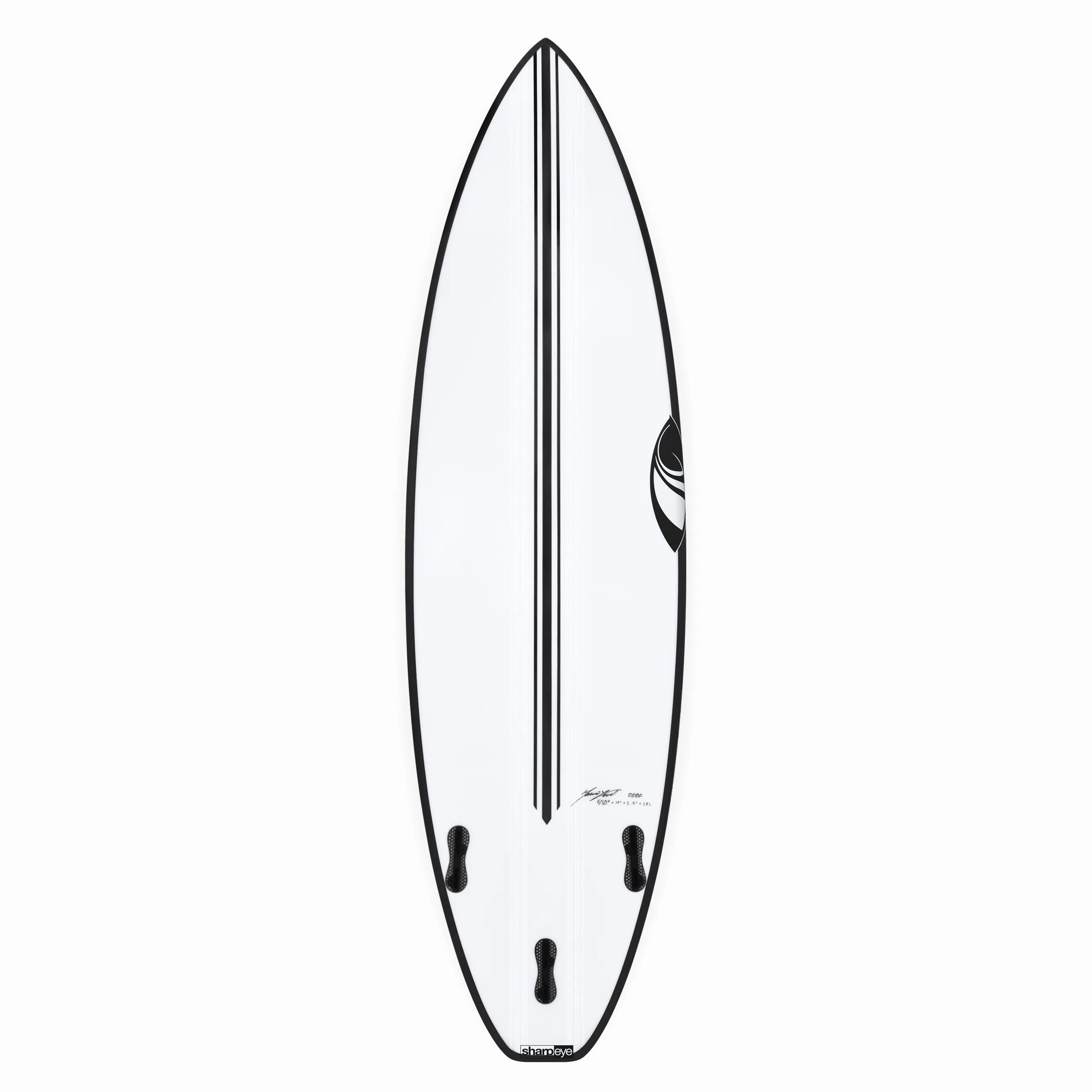 INFERNO 72 (E3 LITE) 5'8" x 19.5 X 2.58 - 29.10L, Squash, 3x  FCS 2 Fin Boxes, Epoxy E3 - ID:921312