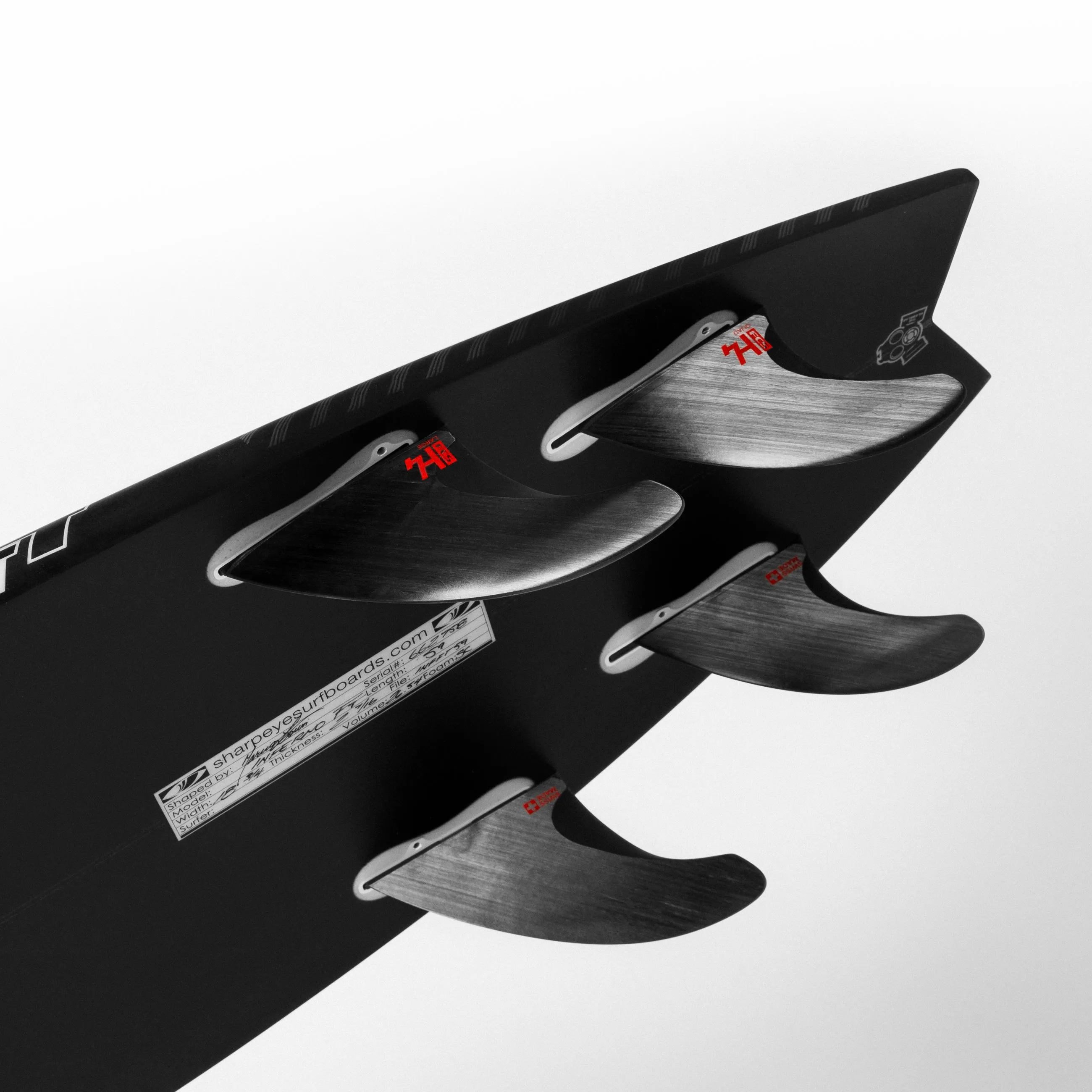 INFERNO FT 5'9" x 18.75 X 2.44 - 26.54L, Swallow, 4x  Futures Fin Boxes, PU - ID:812219