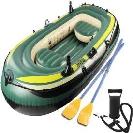 Inflatable Boat Set for Adults Inflatable Fishing Boat 2 Person Inflatable Kayak