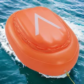 Kayak River Cooler with Tow Rope, Insulated Heavy Duty PVC, Floating Inflatable Design, Great for Outdoor Kayaking Boating, and Fishing 