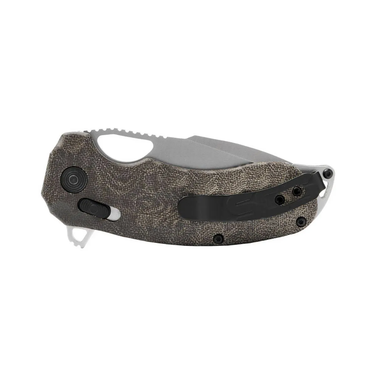Kiku XR Knife - Natural Linen Micarta - 12-27-01-57