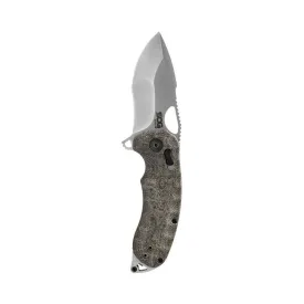 Kiku XR Knife - Natural Linen Micarta - 12-27-01-57