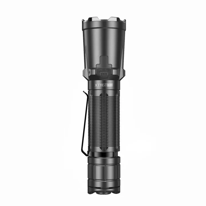 KLARUS XT11GT PRO-V2 Rapid Reaction Extreme Output Dual-switch 3300 Lumens Rechargeable Tactical Flashlight