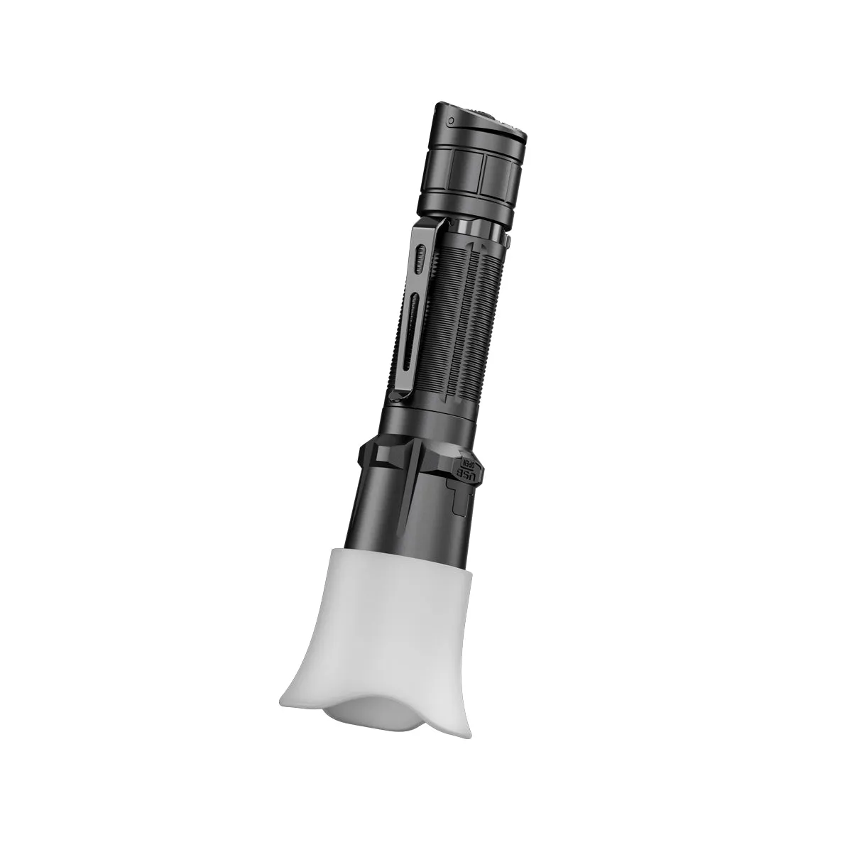 KLARUS XT11GT PRO-V2 Rapid Reaction Extreme Output Dual-switch 3300 Lumens Rechargeable Tactical Flashlight