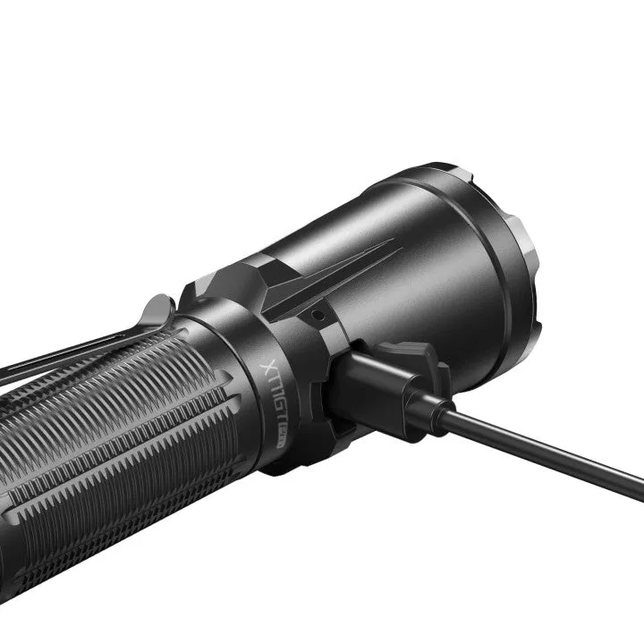 KLARUS XT11GT PRO-V2 Rapid Reaction Extreme Output Dual-switch 3300 Lumens Rechargeable Tactical Flashlight