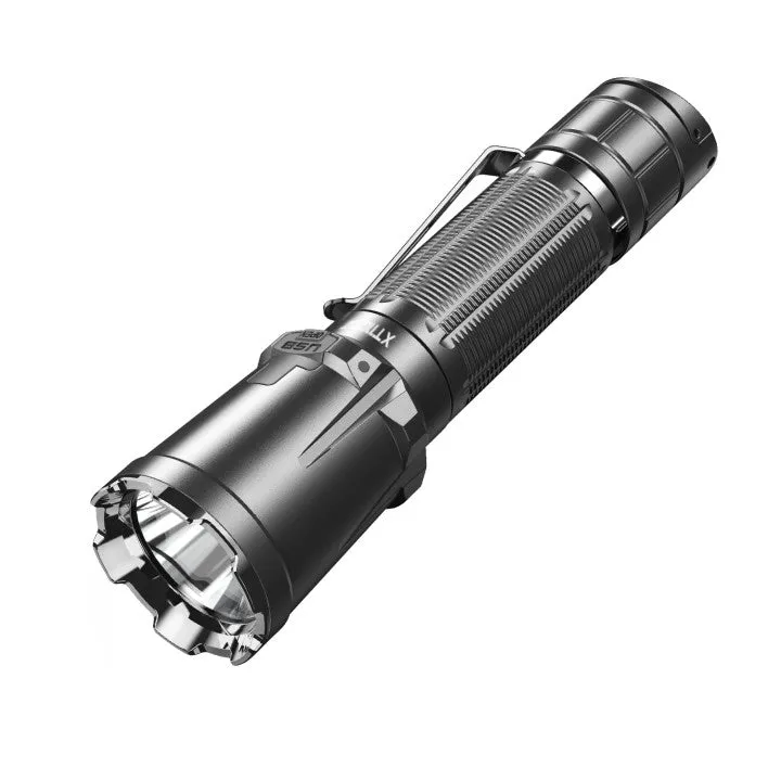 KLARUS XT11GT PRO-V2 Rapid Reaction Extreme Output Dual-switch 3300 Lumens Rechargeable Tactical Flashlight