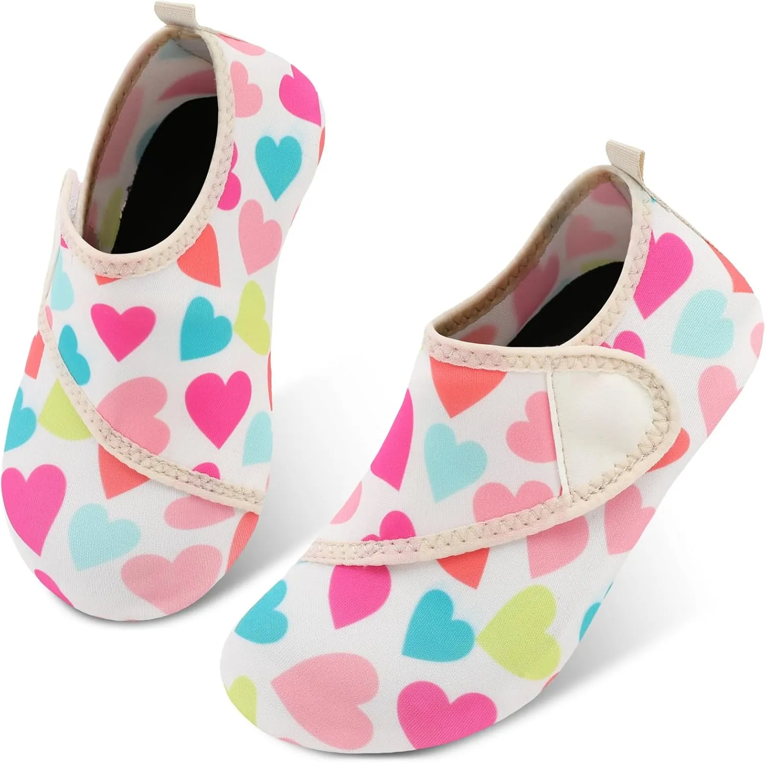 L-RUN Toddler Water Shoes Barefoot Aqua Socks Kids Swim Shoes for Beach Pool Surfing Yoga