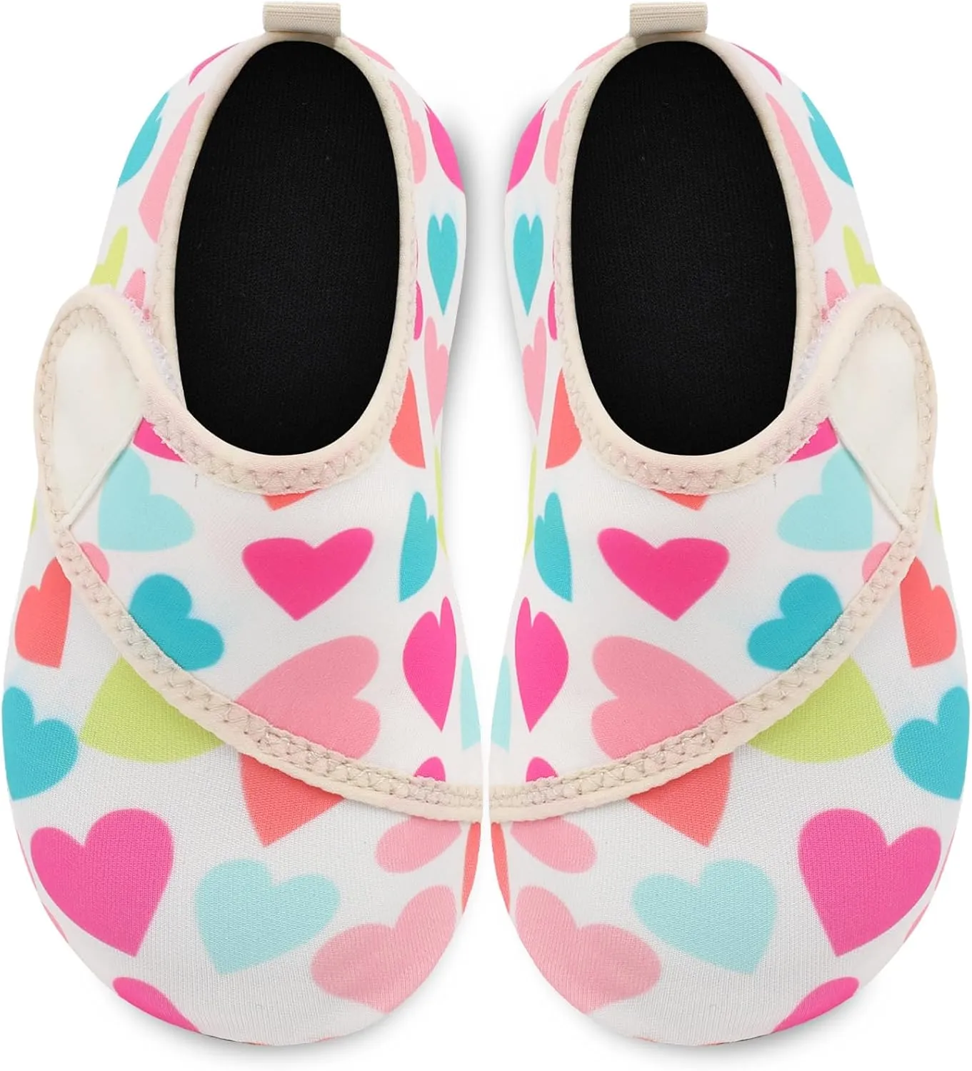 L-RUN Toddler Water Shoes Barefoot Aqua Socks Kids Swim Shoes for Beach Pool Surfing Yoga