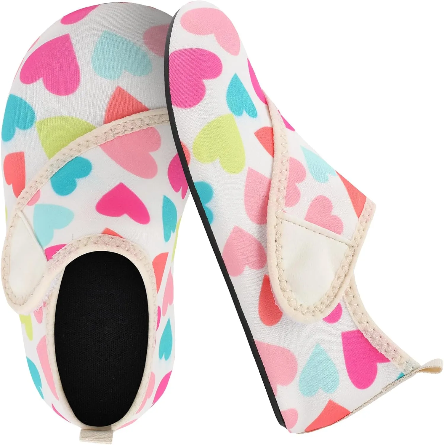 L-RUN Toddler Water Shoes Barefoot Aqua Socks Kids Swim Shoes for Beach Pool Surfing Yoga