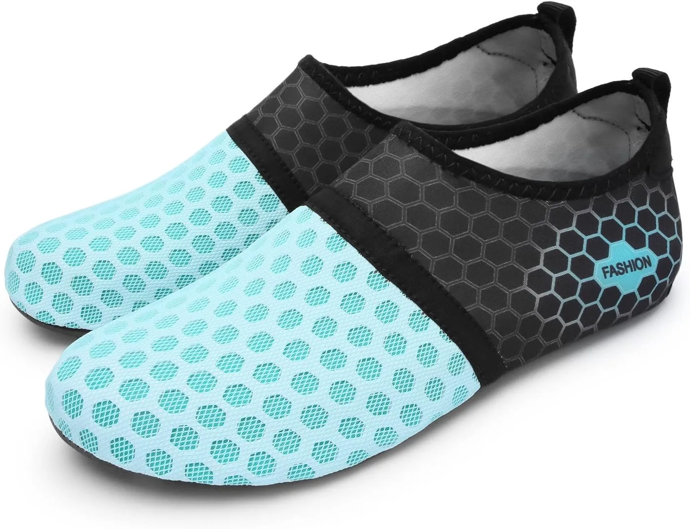 L-RUN Womens Mens Water Shoes Barefoot Skin Aqua Socks for Run Dive Surf Pool Beach Yoga Quick Dry Swim Shoes Non-Slip