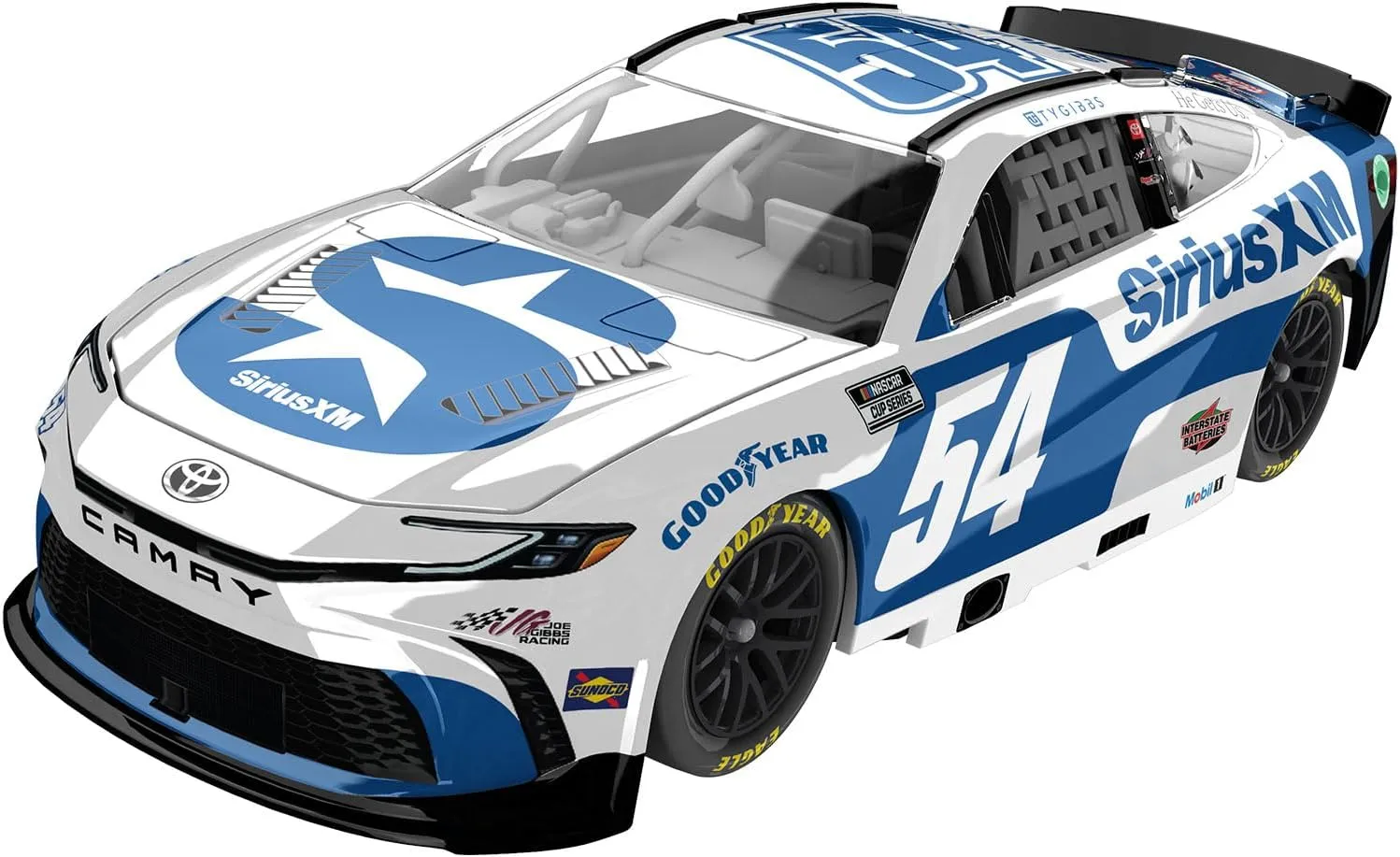 Lionel Racing NASCAR Authentics Ty Gibbs 2024 Sirius XM No. 54 1:64 Scale HT Die-cast Car