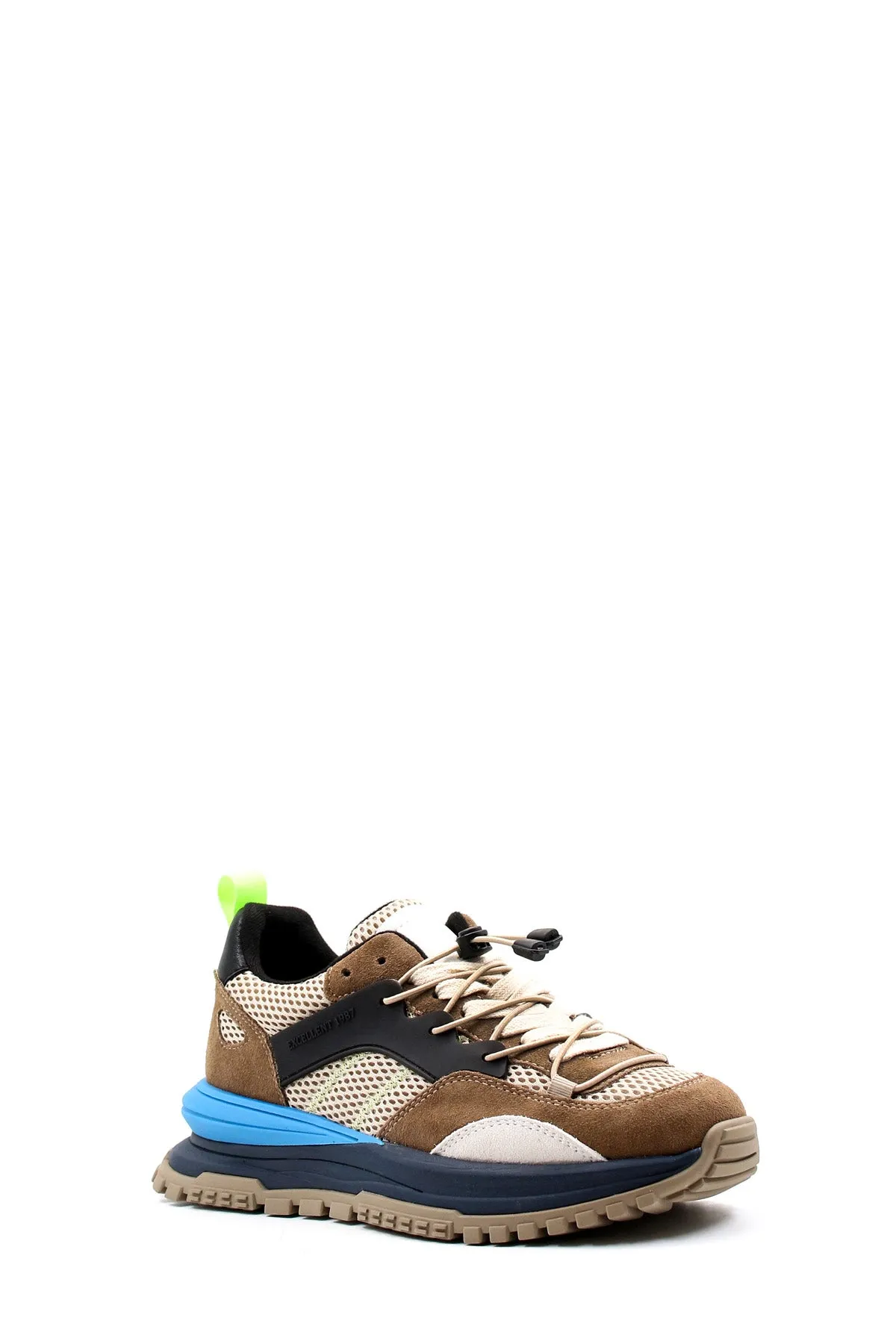 Men's Multi-Color Mesh Hiking Sneakers-Wessi