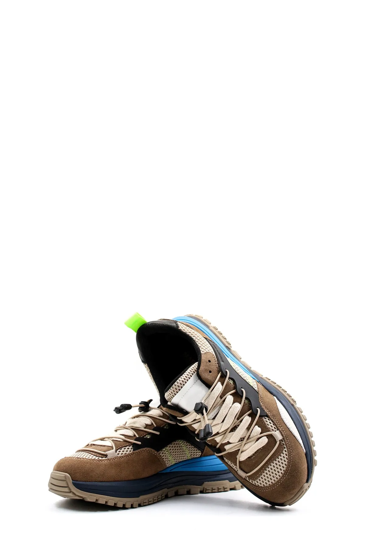 Men's Multi-Color Mesh Hiking Sneakers-Wessi