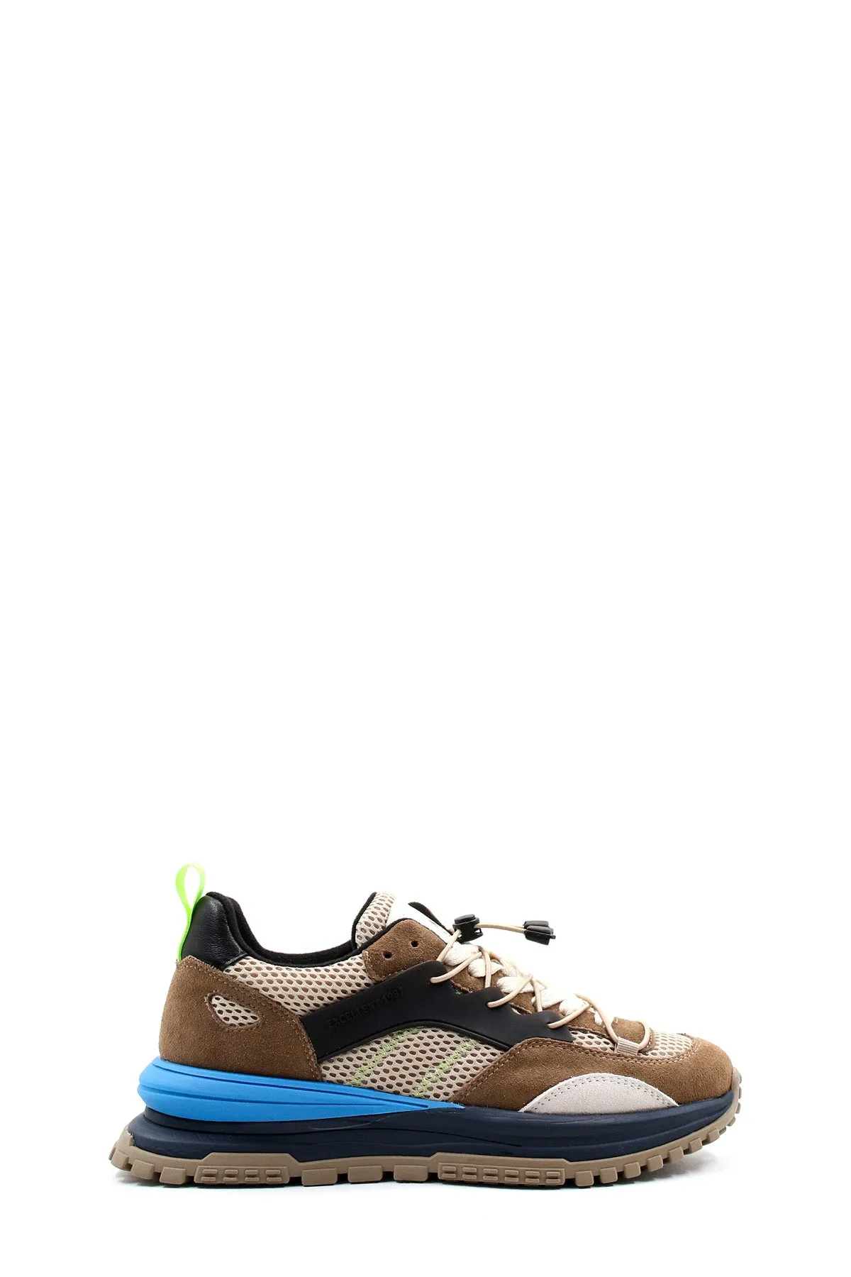 Men's Multi-Color Mesh Hiking Sneakers-Wessi