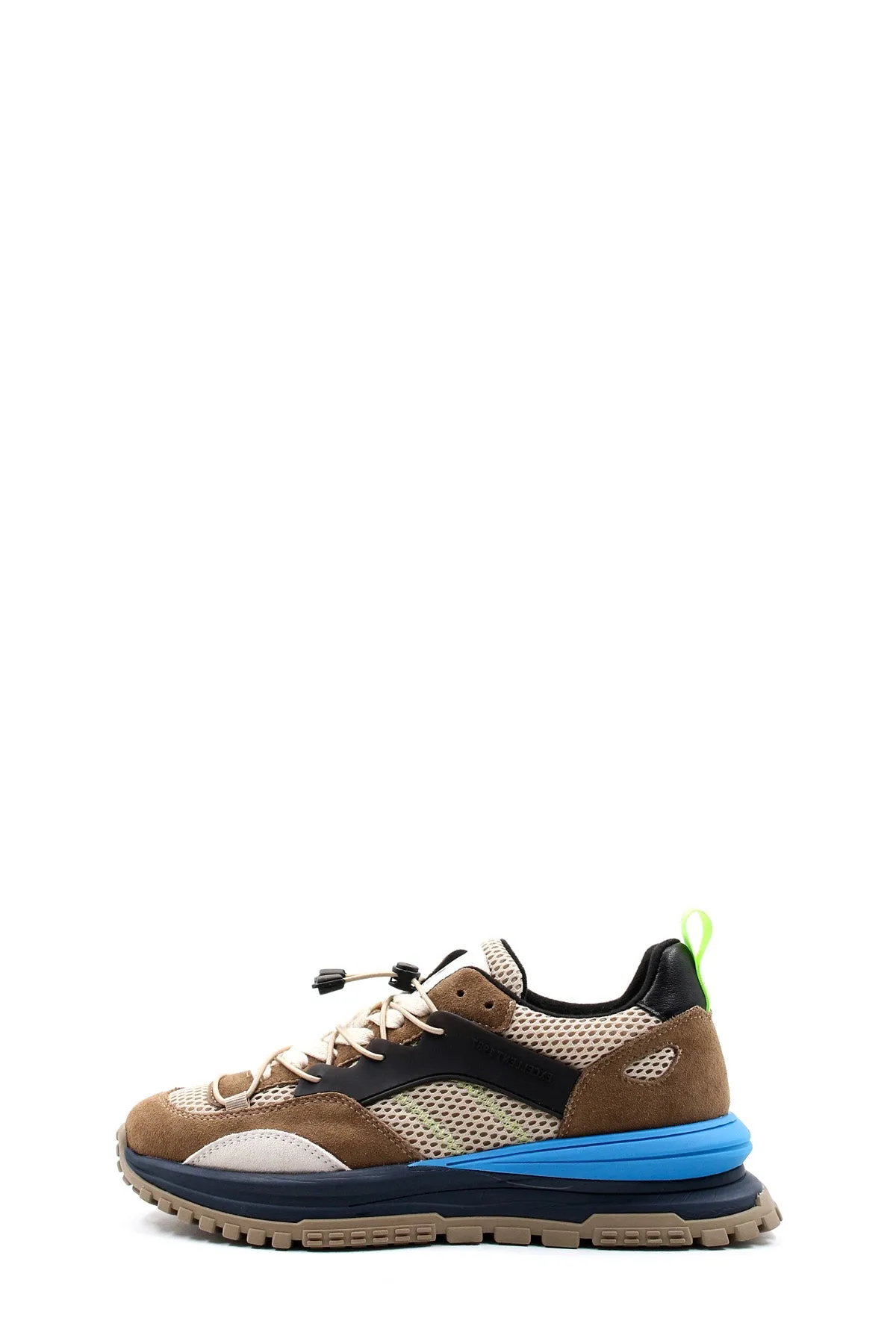 Men's Multi-Color Mesh Hiking Sneakers-Wessi