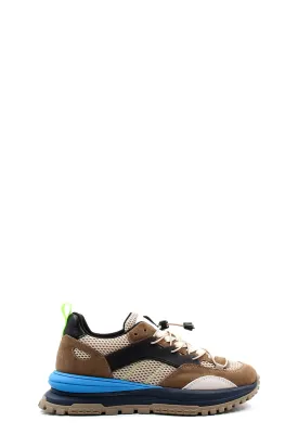 Men's Multi-Color Mesh Hiking Sneakers-Wessi