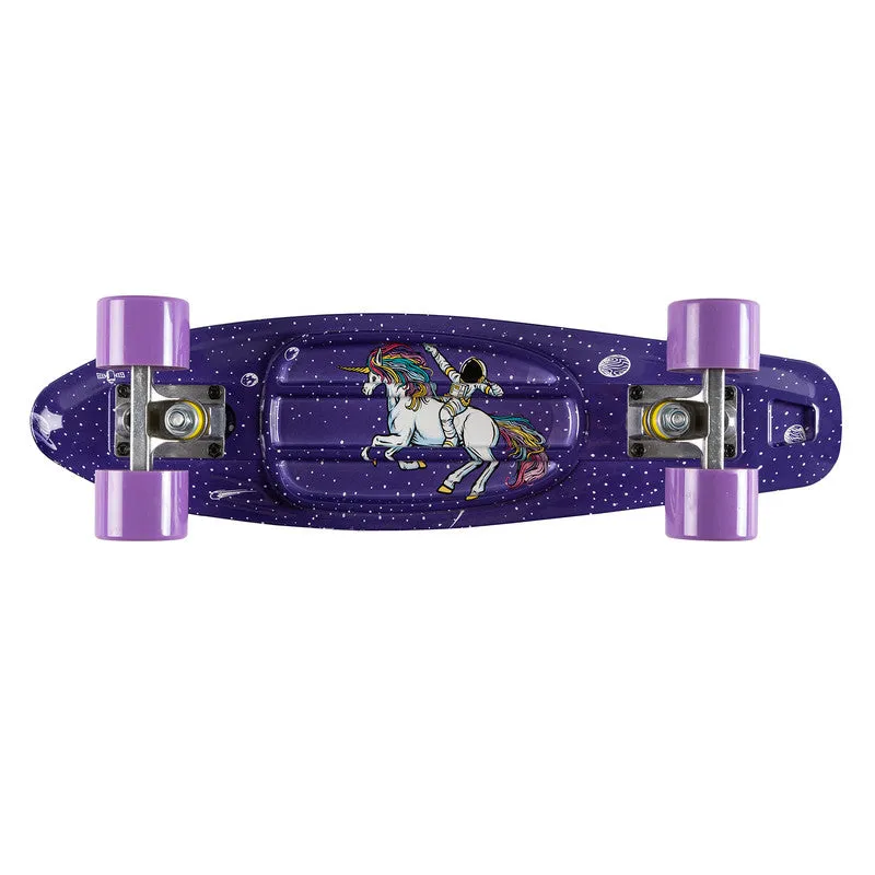 MoMi Qkids Galaxy Skateboard Unicorn