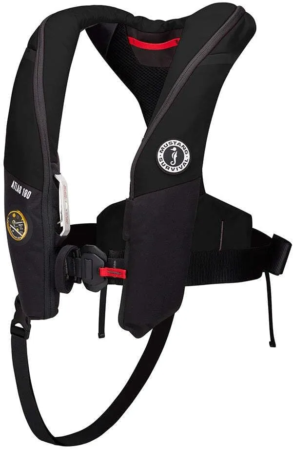 Mustang Survival Atlas 190 DLX Life Jacket Black