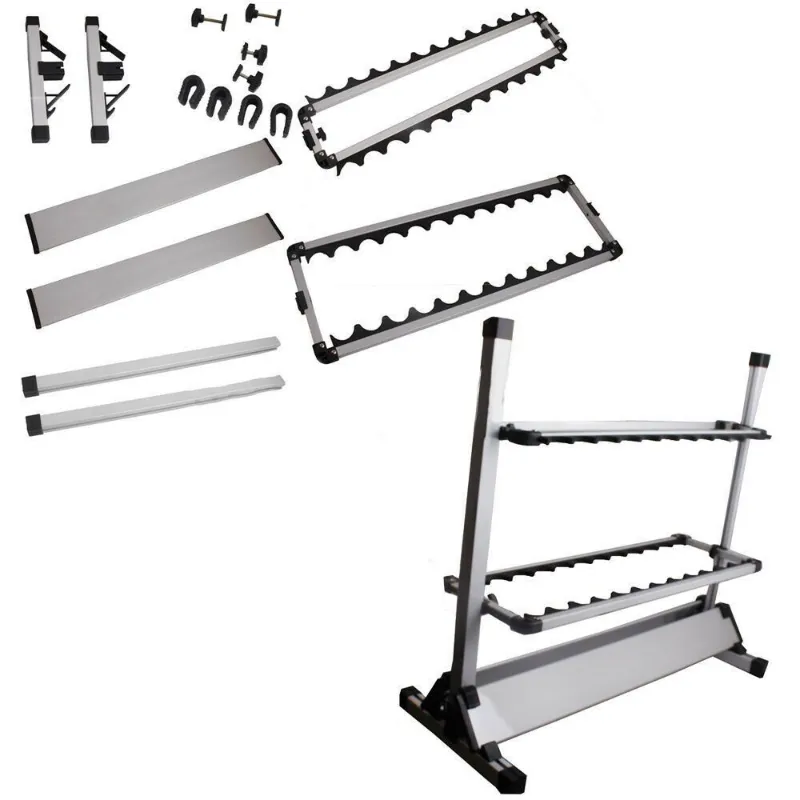 Portable Large Fishing Rod Holder Storage Rack