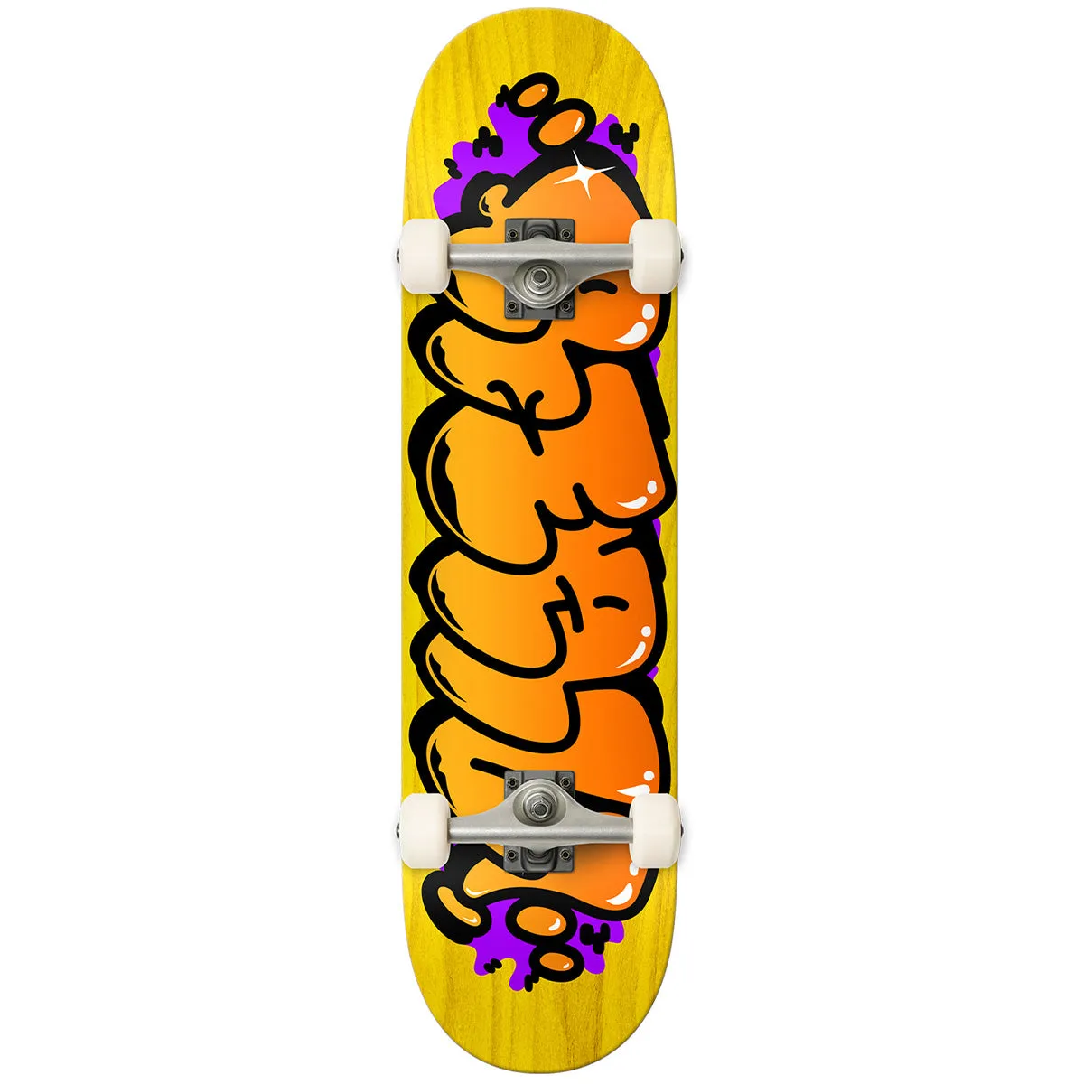 Real - Bubble Letters 7.75 Complete Skateboard