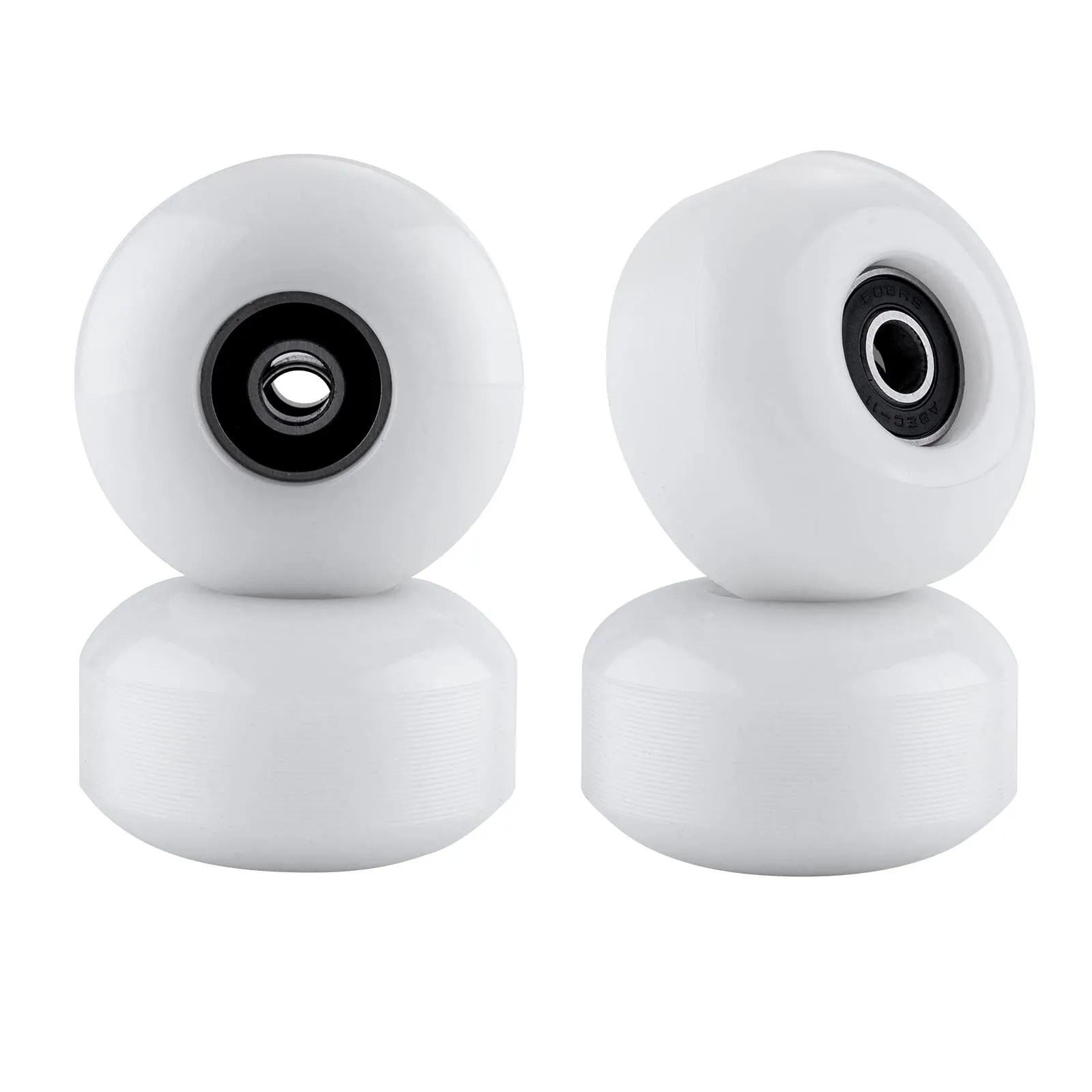 TLHB Skateboard Truck,Skateboard Wheels 52mm Suitable for Skateboarders,Fits 7.5-8" Deck，Skateboard Bearings,Skateboard Pads,Durable Skateboard Hardware Combo Starter Kit -White