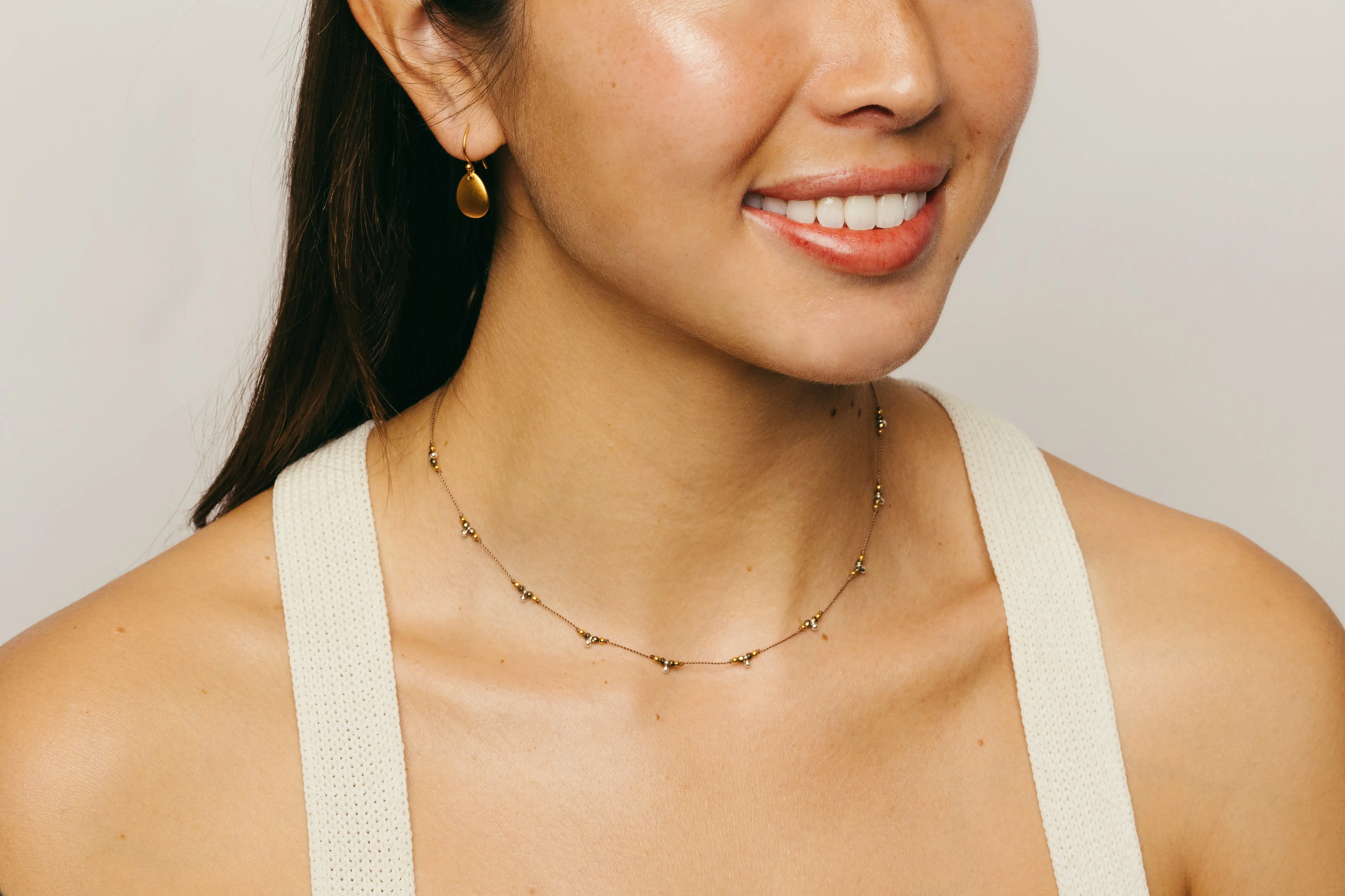 Trail Necklace - Pyrite