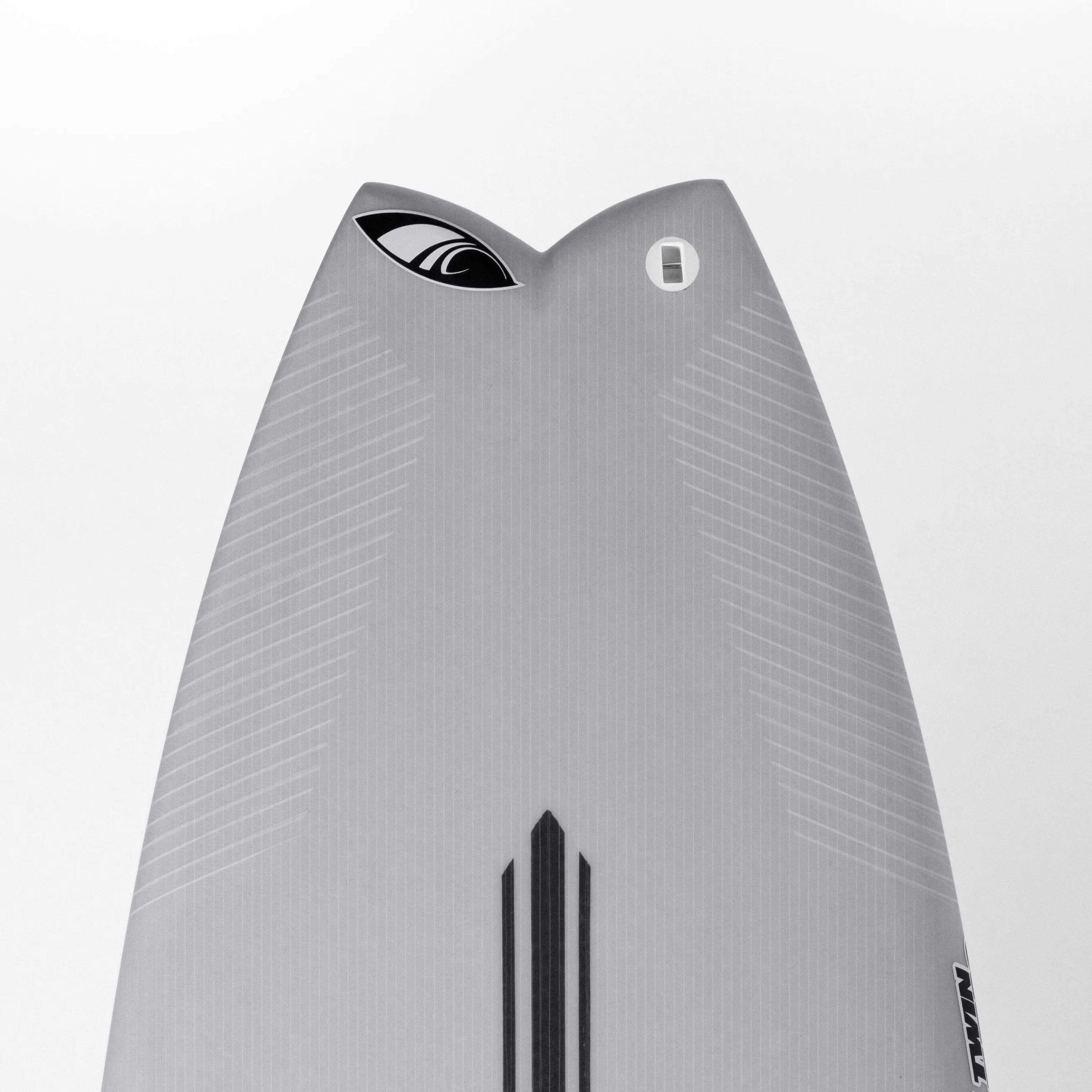 TWIN TURBO (E3 LITE) 6'4" x 21.5 X 2.75 - 40.30L, Swallow, 3x  FCS 2 Fin Boxes, Epoxy E3 - ID:852019