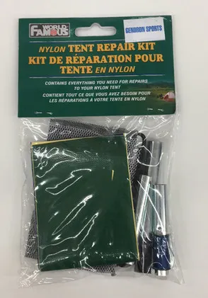 World Famous Nylon Tent Repair Kit