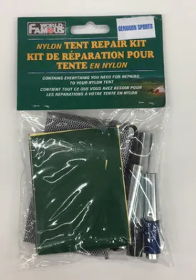 World Famous Nylon Tent Repair Kit
