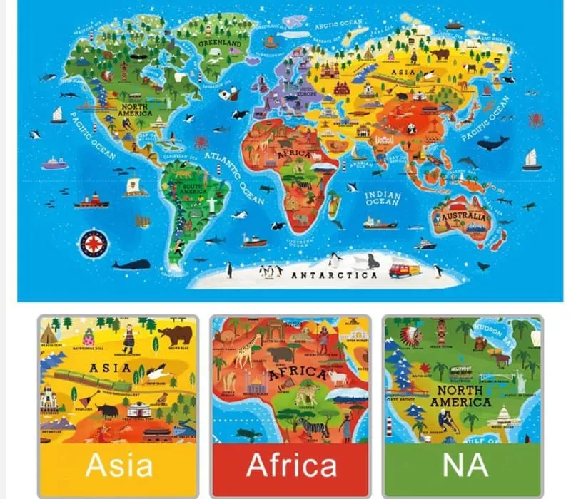 World Map Puzzle